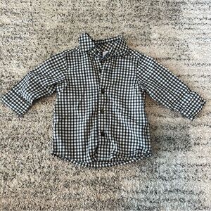 Carter’s Baby Boy Plaid Button Down Shirt Size 3 Months